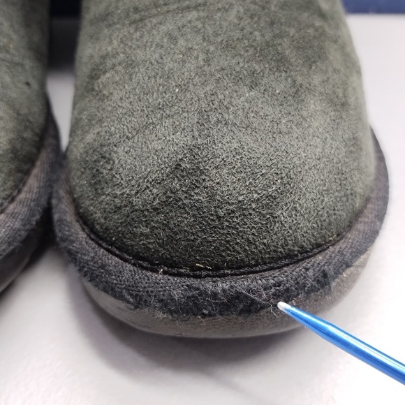 UGG Australia Bailey Bow II Winter Snow Boots Womens US 9 Black Suede Round Toe - Picture 8 of 9